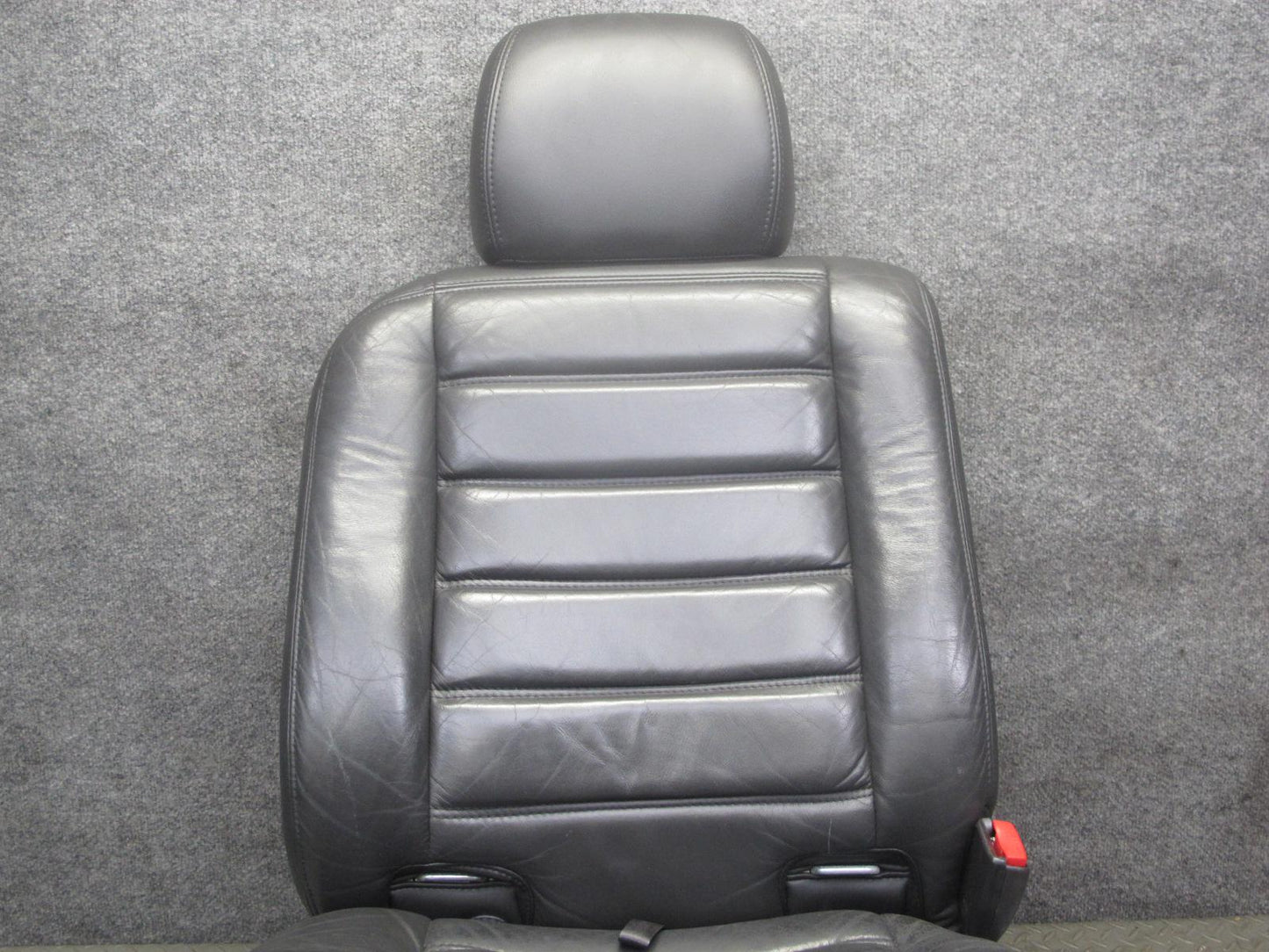 2005-2007 Hummer H2 Rear 2ND ROW Left & Right Side Leather Seat Set of 2 Black