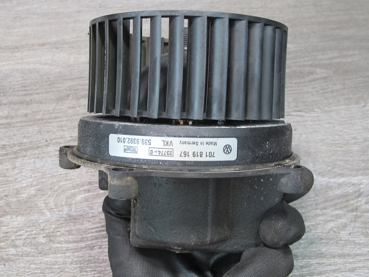 97-03 VW Eurovan T4 Rear Hvac A/C Heater Blower Motor Fan w Resistor OEM