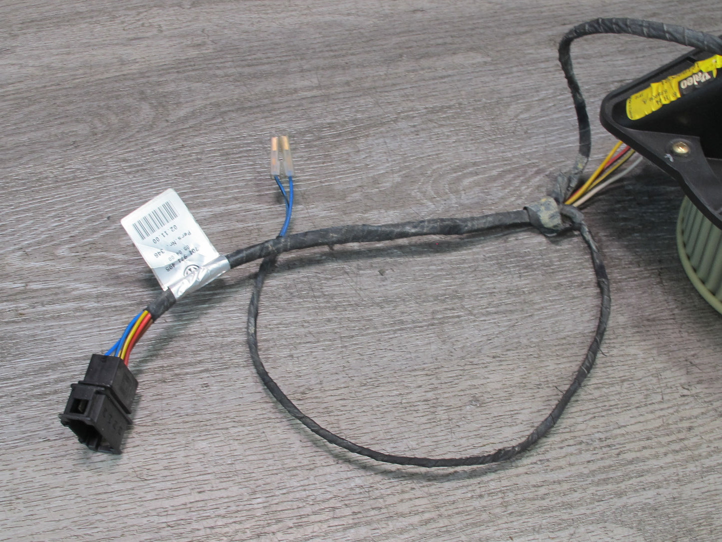 99-03 VW Eurovan T4 Front A/C Heater Blower Motor Fan w Resistor & Wiring OEM