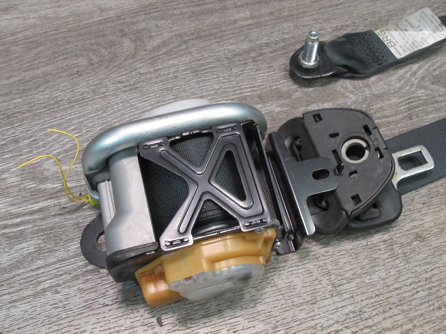 09-20 NISSAN 370Z Z34 FRONT LEFT & RIGHT SIDE SEATBELT RETRACTOR SET OEM