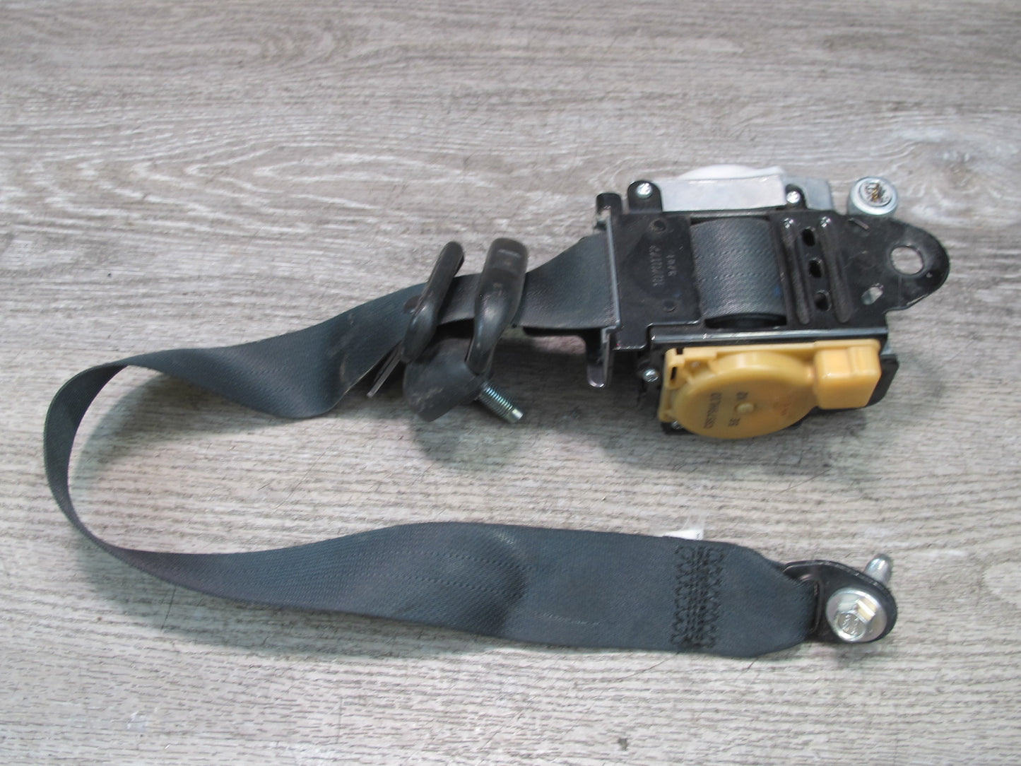 09-20 NISSAN 370Z Z34 FRONT LEFT & RIGHT SIDE SEATBELT RETRACTOR SET OEM