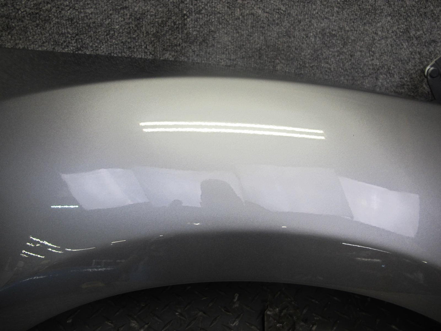 03-08 BMW E85 Z4 Rear Left Quarter Fender Shell Cover Panel w Trunk Hinge OEM