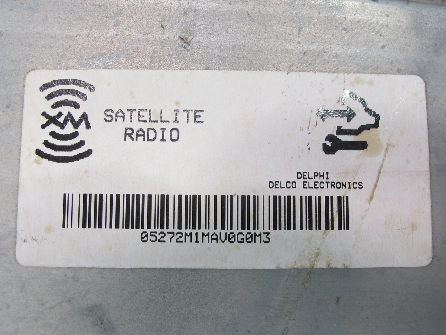 2003-2007 Hummer H2 Satellite Radio Receiver Module 10367164