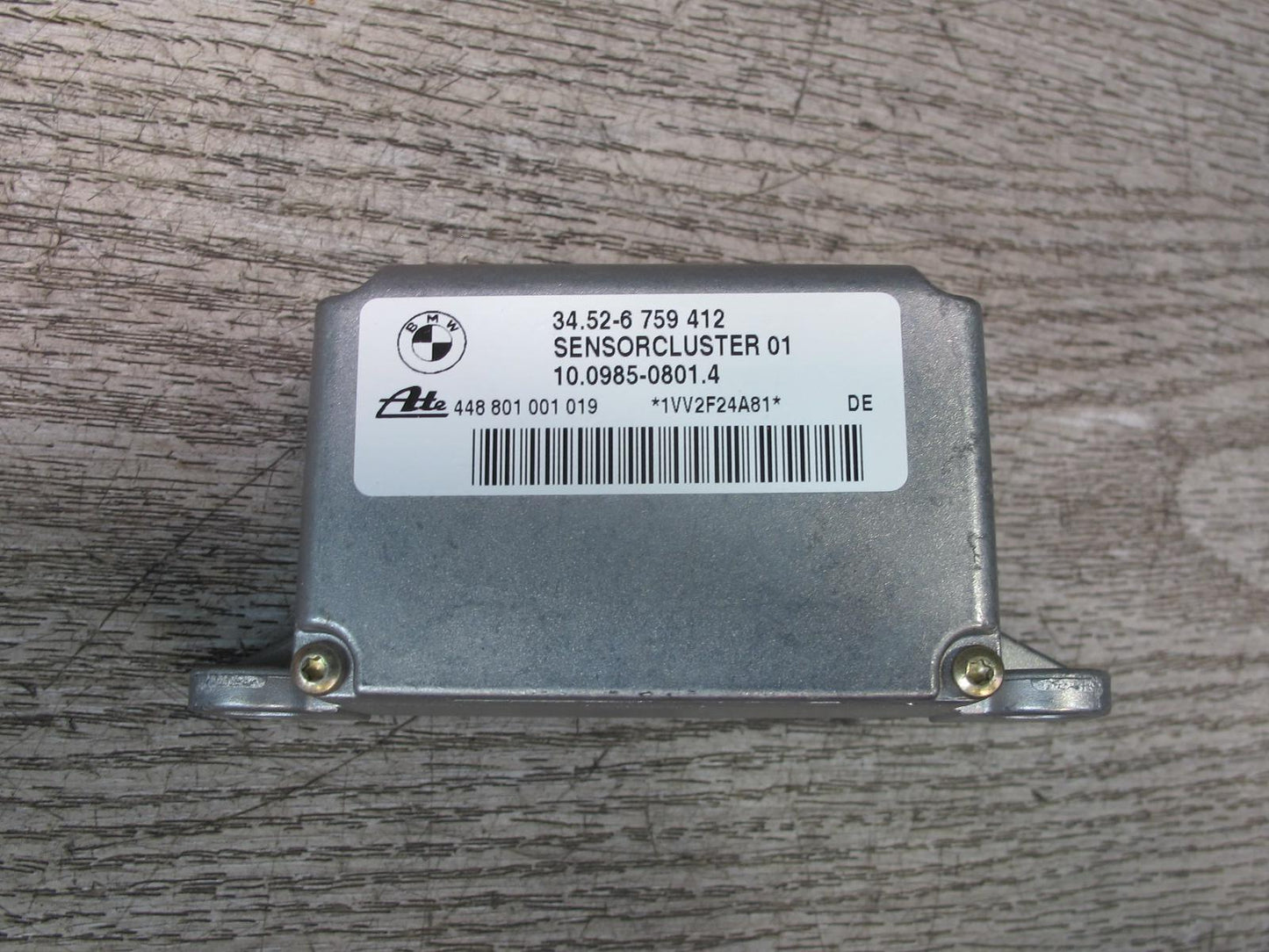 01-06 BMW E46 3-SERIES YAW Turn Rate Acceleration Speed Sensor 6759412 OEM