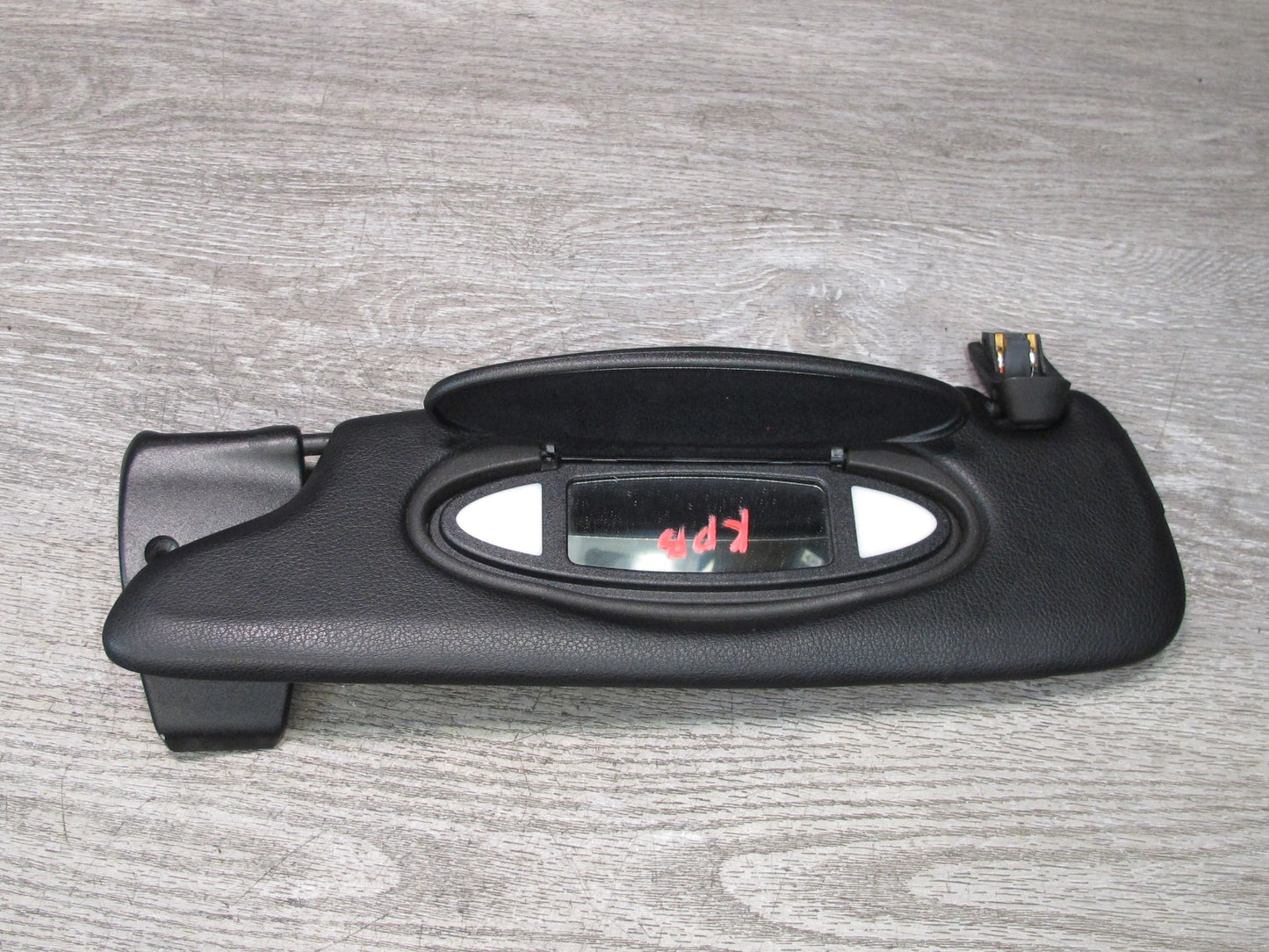 2001-2004 Porsche Boxster 986 Front Right & Left Side Sun Visor Shade Set Black