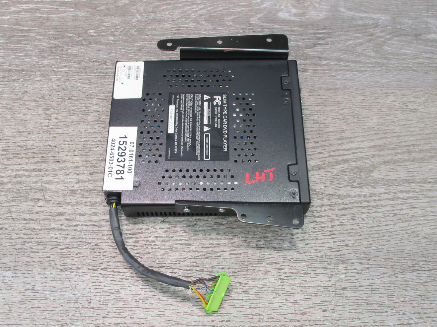 2003-2007 Hummer H2 Entertainment Audio Video DVD CD Player 15293781