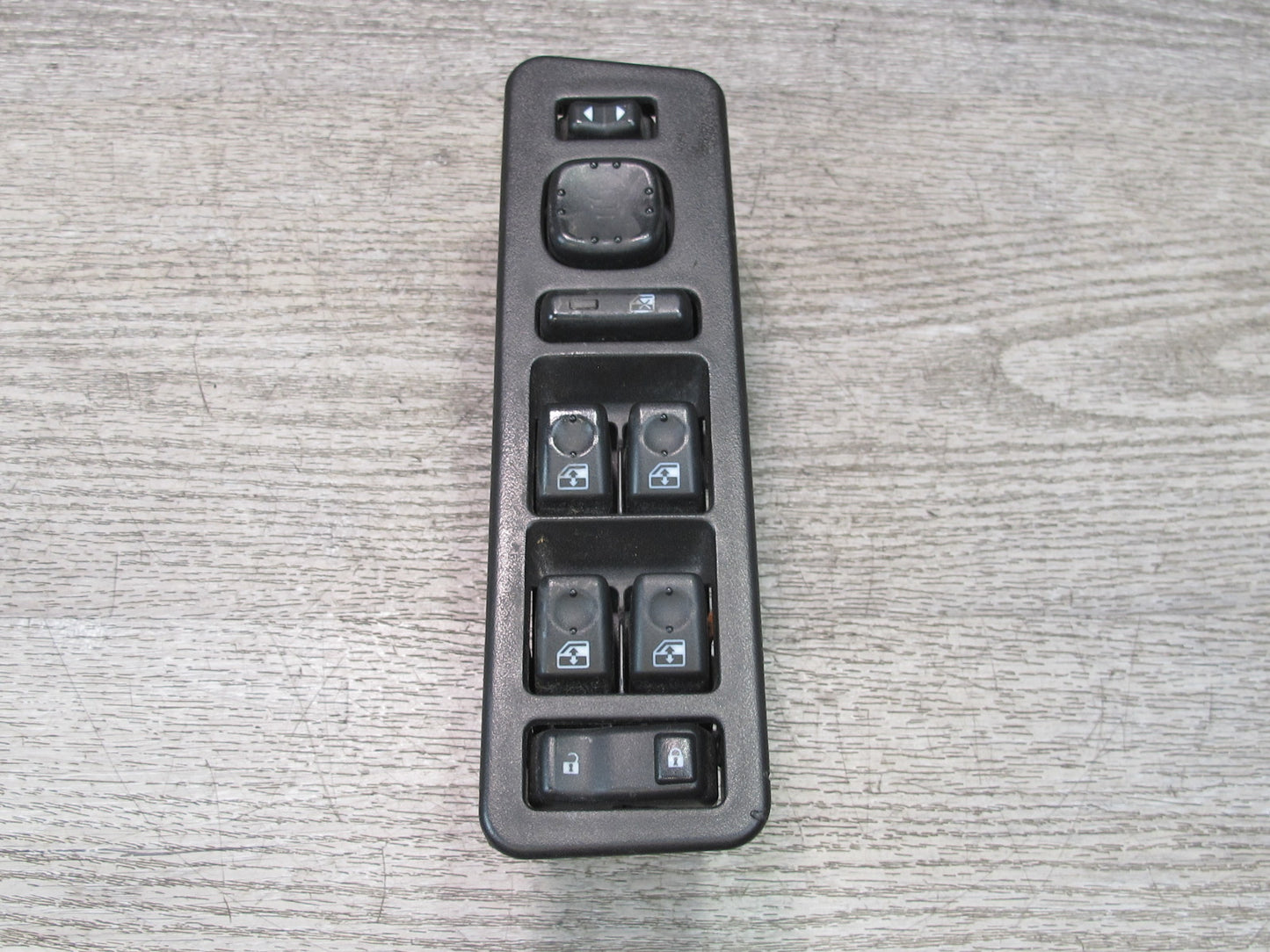 2005-2007 Hummer H2 Front Left Door Master Power Window Mirror Switch w Trim