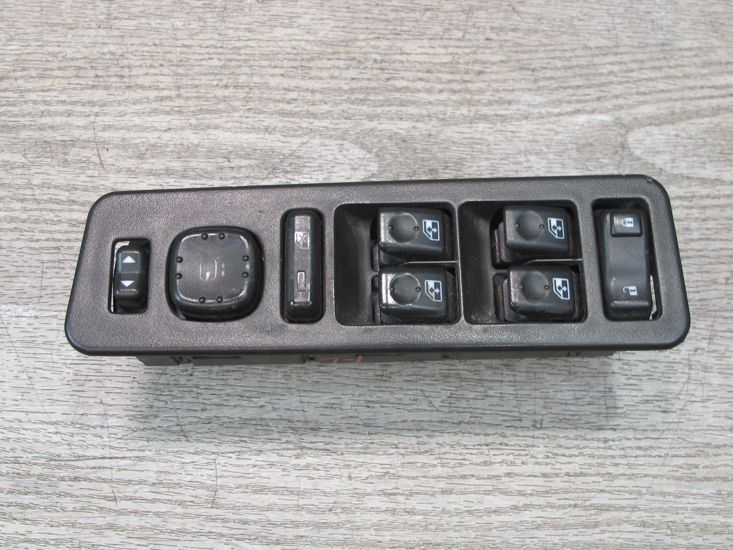 2005-2007 Hummer H2 Front Left Door Master Power Window Mirror Switch w Trim