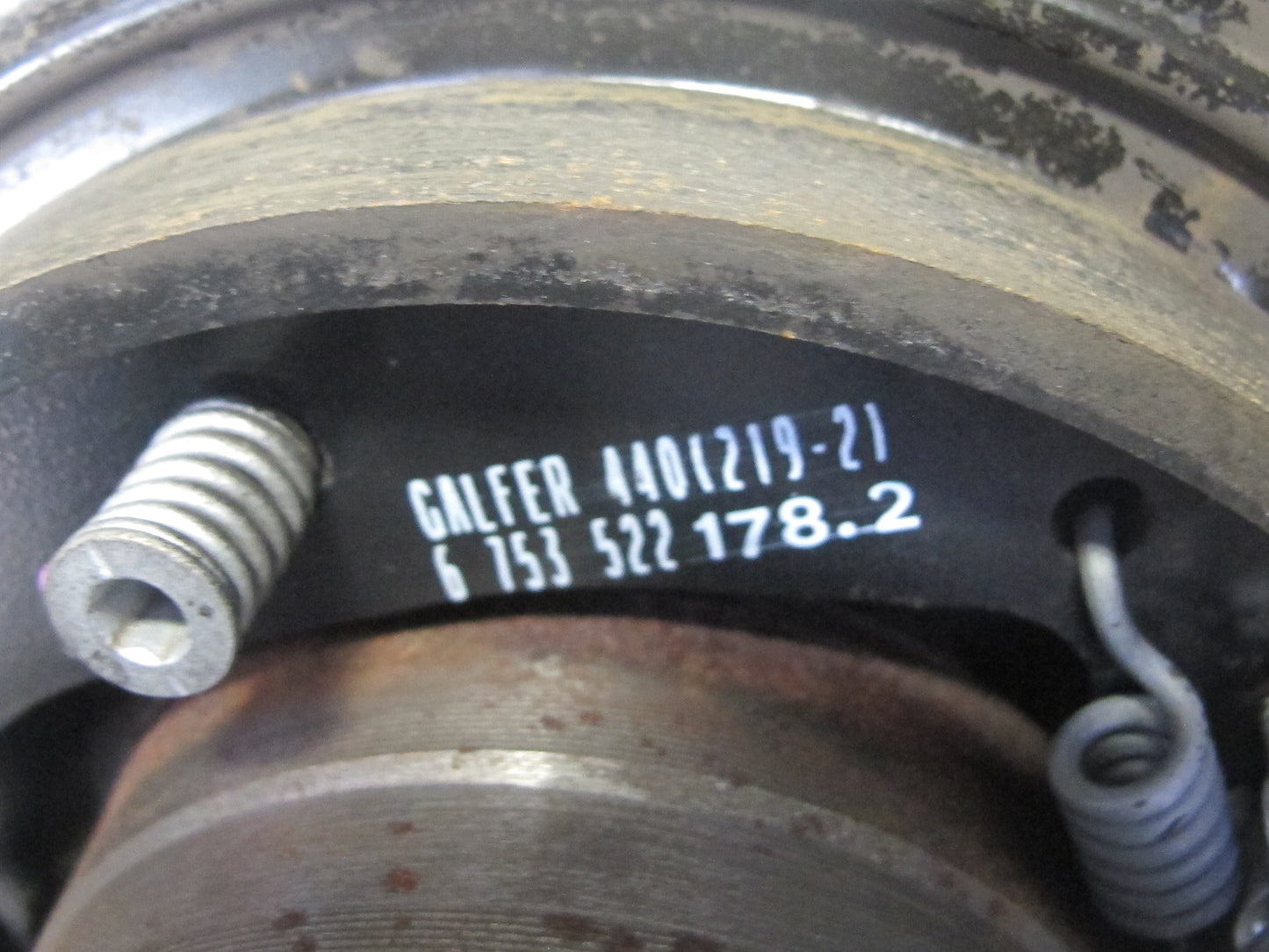 03-08 BMW E85 Z4 RWD Rear Left Spindle Knuckle Trailing Arm Hub Bearing 96K OEM