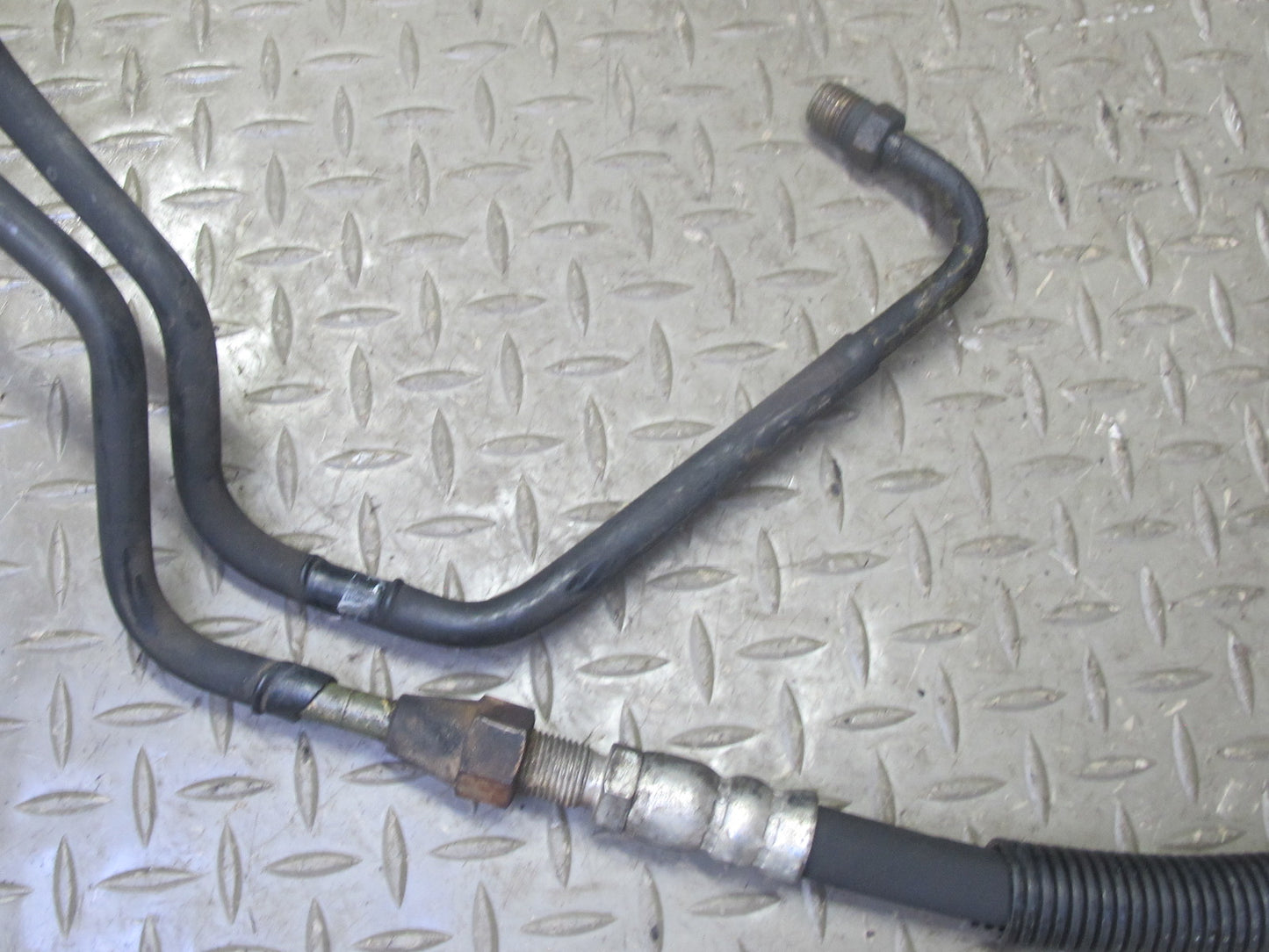 99-01 Isuzu Vehicross Power Steering Oil Cooler Cooling Hose Pipe Line OEM