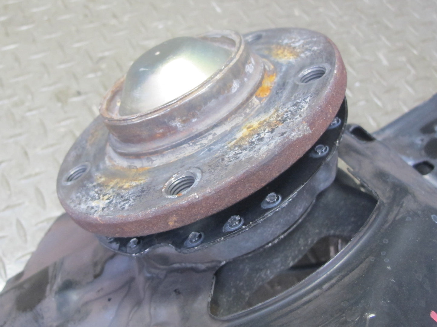 03-08 BMW E85 Z4 RWD Front Right Spindle Knuckle Wheel Hub Bearing 96K Miles OEM