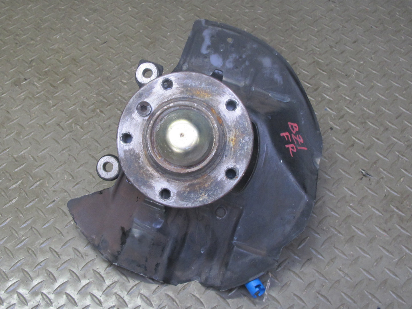 03-08 BMW E85 Z4 RWD Front Right Spindle Knuckle Wheel Hub Bearing 96K Miles OEM
