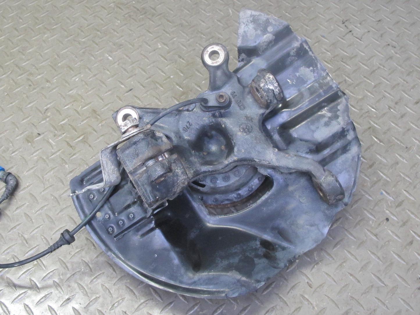 03-08 BMW E85 Z4 RWD Front Right Spindle Knuckle Wheel Hub Bearing 96K Miles OEM