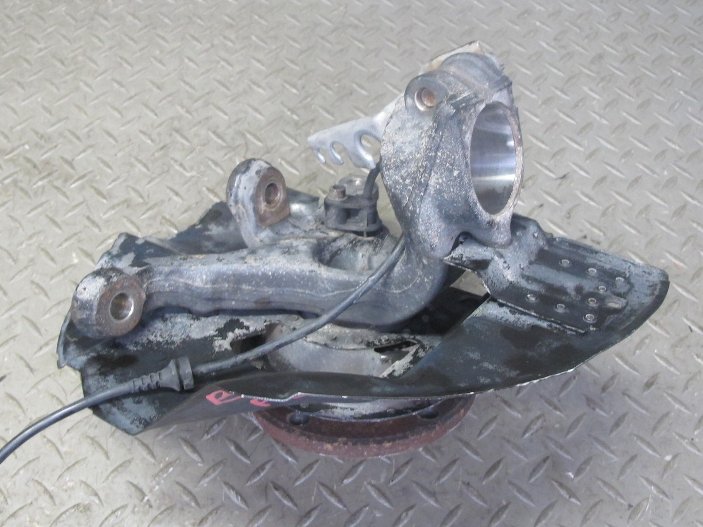 03-08 BMW E85 Z4 RWD Front Left Spindle Knuckle Wheel Hub Bearing 96K Miles OEM