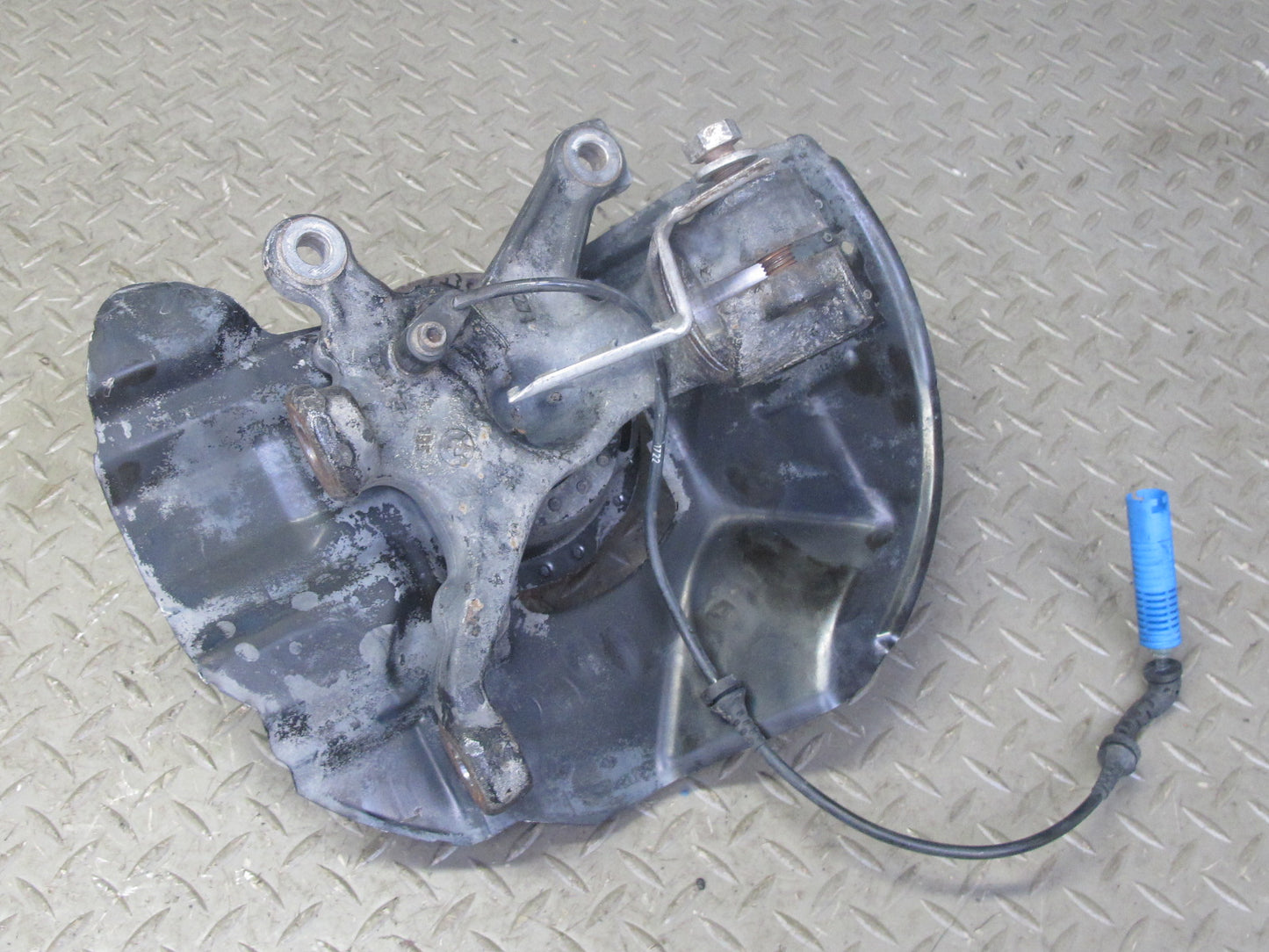 03-08 BMW E85 Z4 RWD Front Left Spindle Knuckle Wheel Hub Bearing 96K Miles OEM