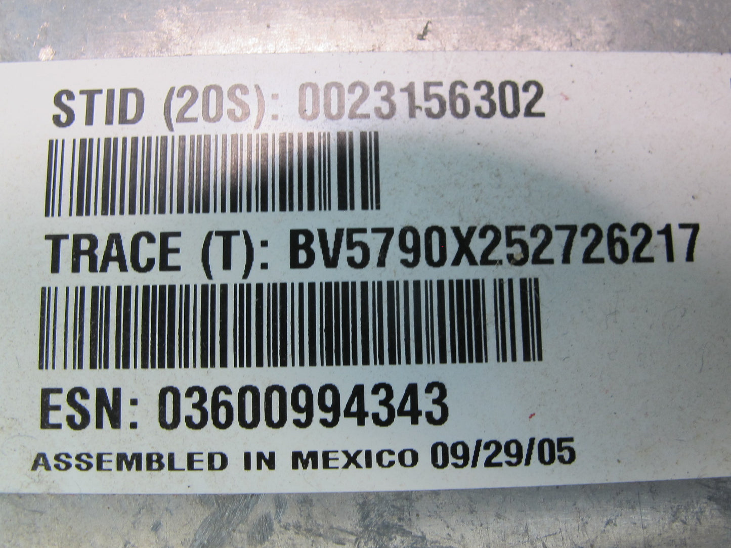 2003-2007 Hummer H2 Onstar Communication Control Module Computer 15795790