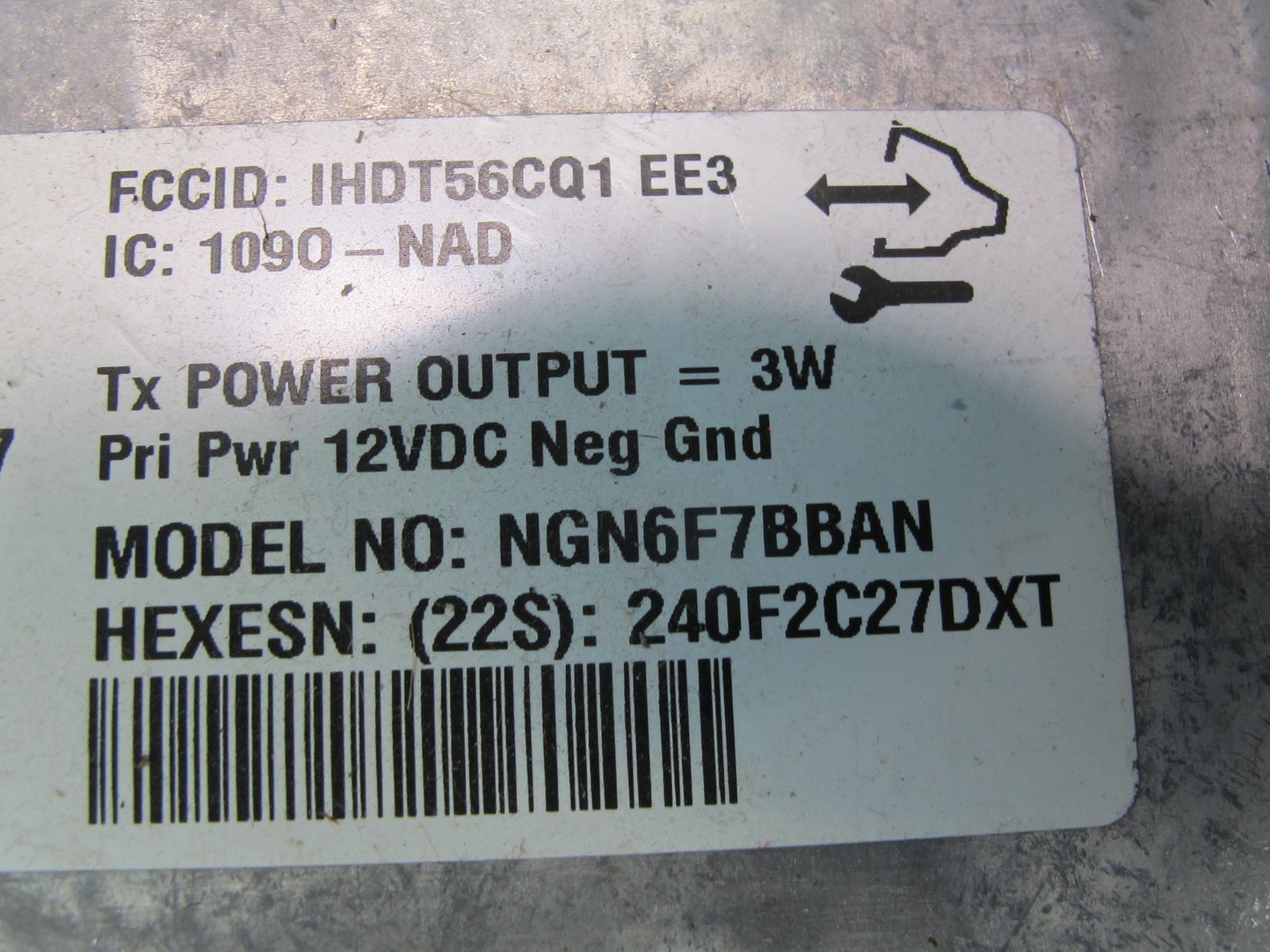 2003-2007 Hummer H2 Onstar Communication Control Module Computer 15795790