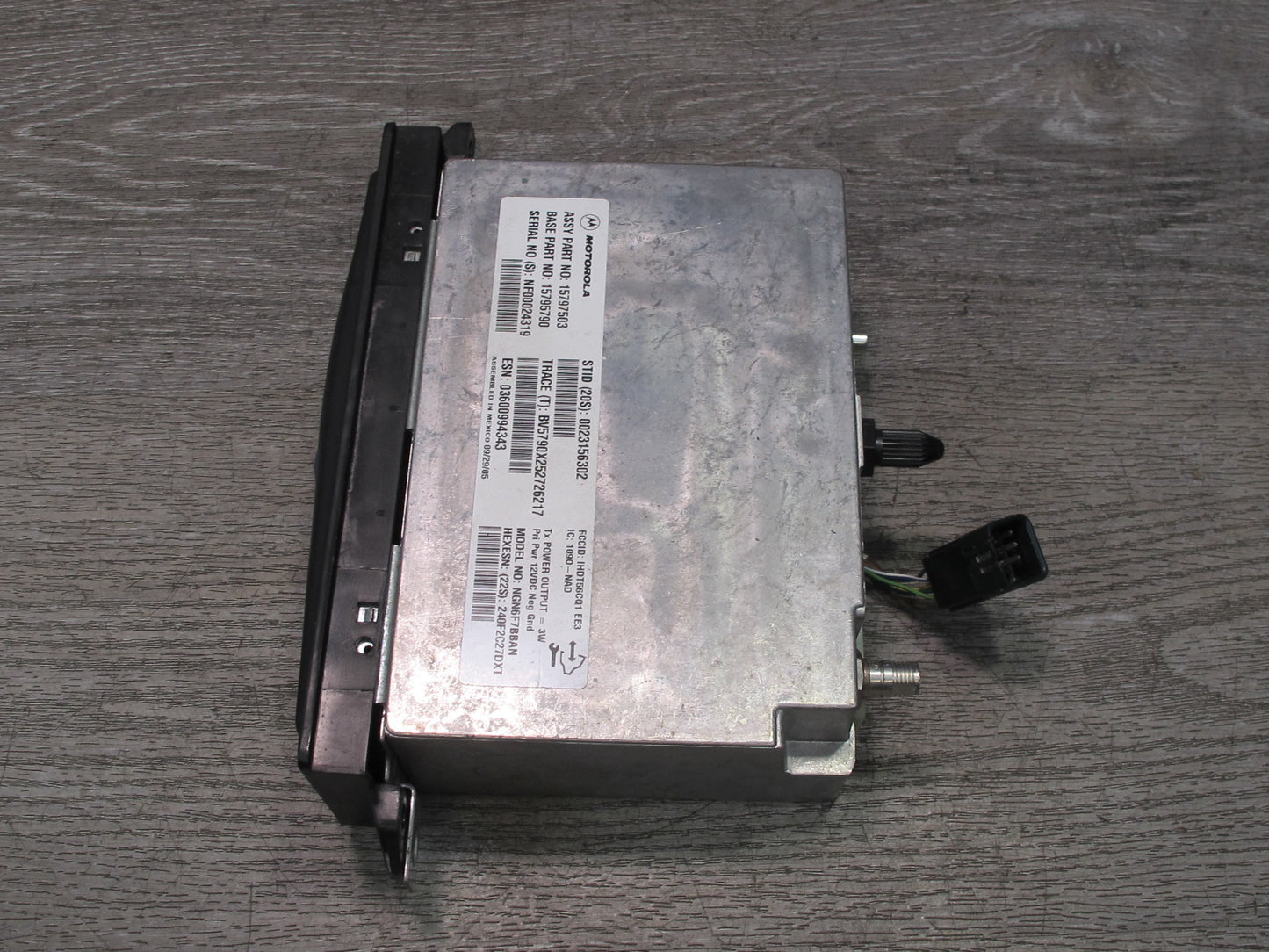 2003-2007 Hummer H2 Onstar Communication Control Module Computer 15795790