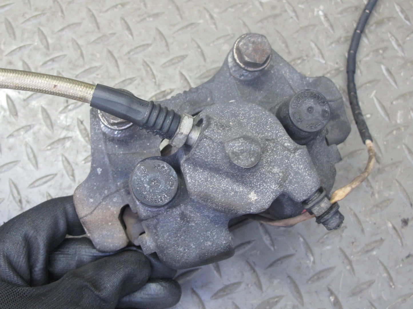 03-08 BMW E86 E85 Z4 3.0L RWD Set of 2 Rear Left & Right Brake Caliper 96K OEM