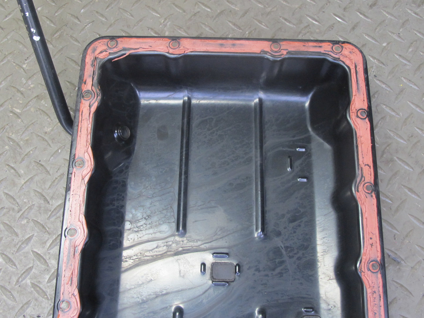 92-97 Lexus SC400 A340E Automatic Transmission Oil Pan w DIP Stick & Holder OEM