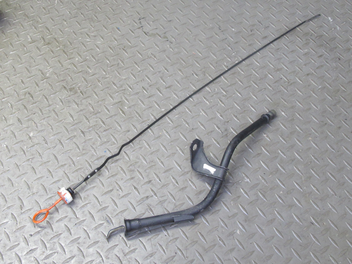 92-97 Lexus SC400 A340E Automatic Transmission Oil Pan w DIP Stick & Holder OEM