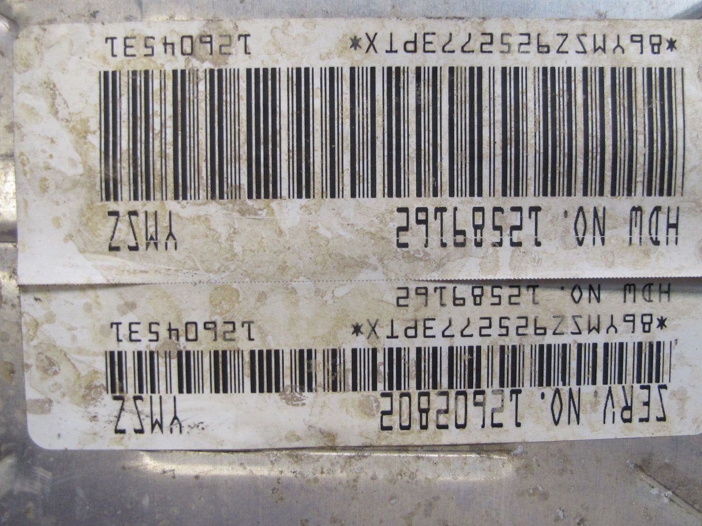 2006-2007 Hummer H2 ECU Engine Powertrain Computer Control Module Unit 12602802