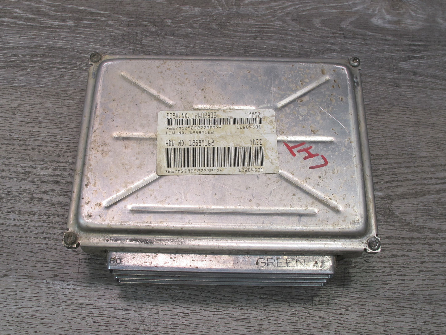 2006-2007 Hummer H2 ECU Engine Powertrain Computer Control Module Unit 12602802