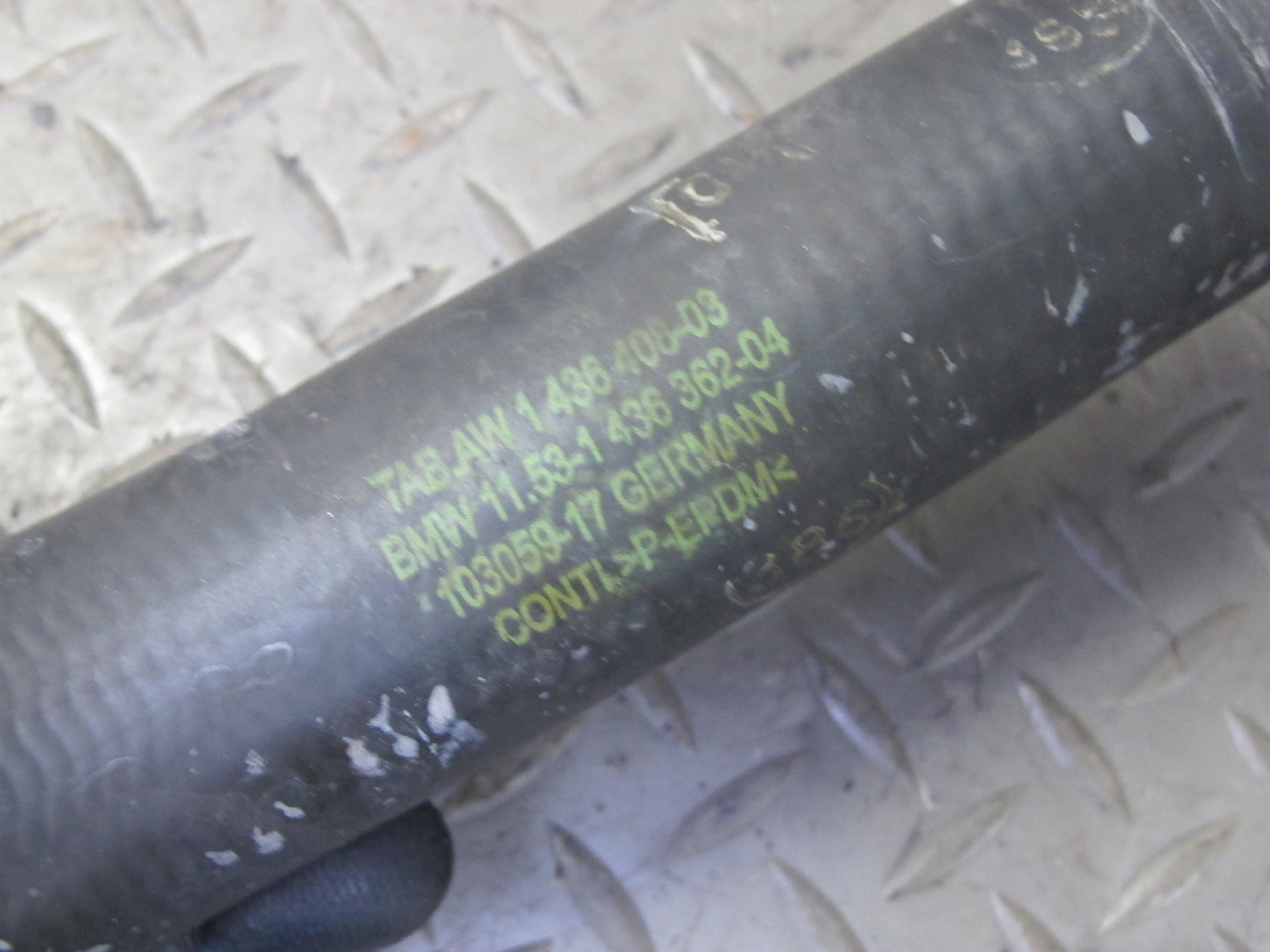 01-06 BMW E46 330i 330Ci M54 Engine Cooling Water Valve Hose Pipe Tube Set OEM