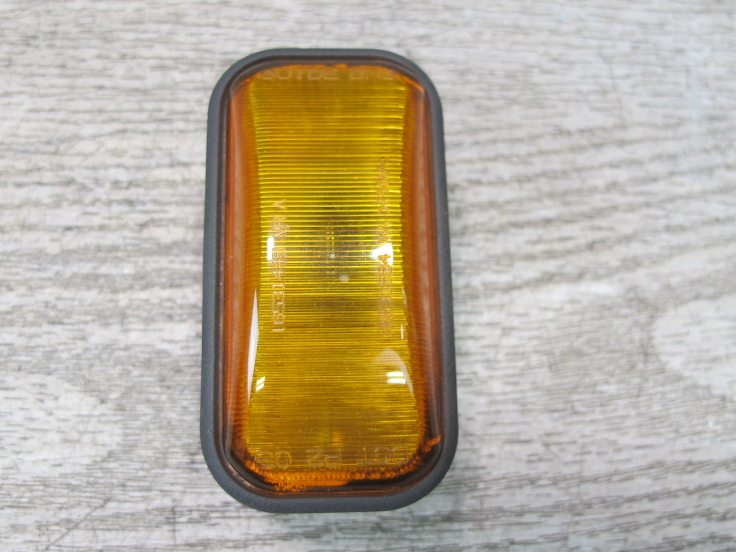 2003-2009 Hummer H2 Front Upper Clearance Marker Orange Light Lamp Set of 3