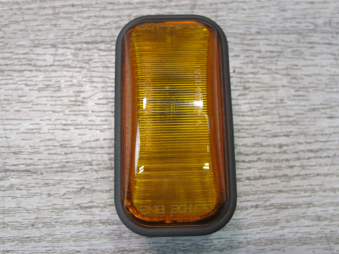 2003-2009 Hummer H2 Front Upper Clearance Marker Orange Light Lamp Set of 3