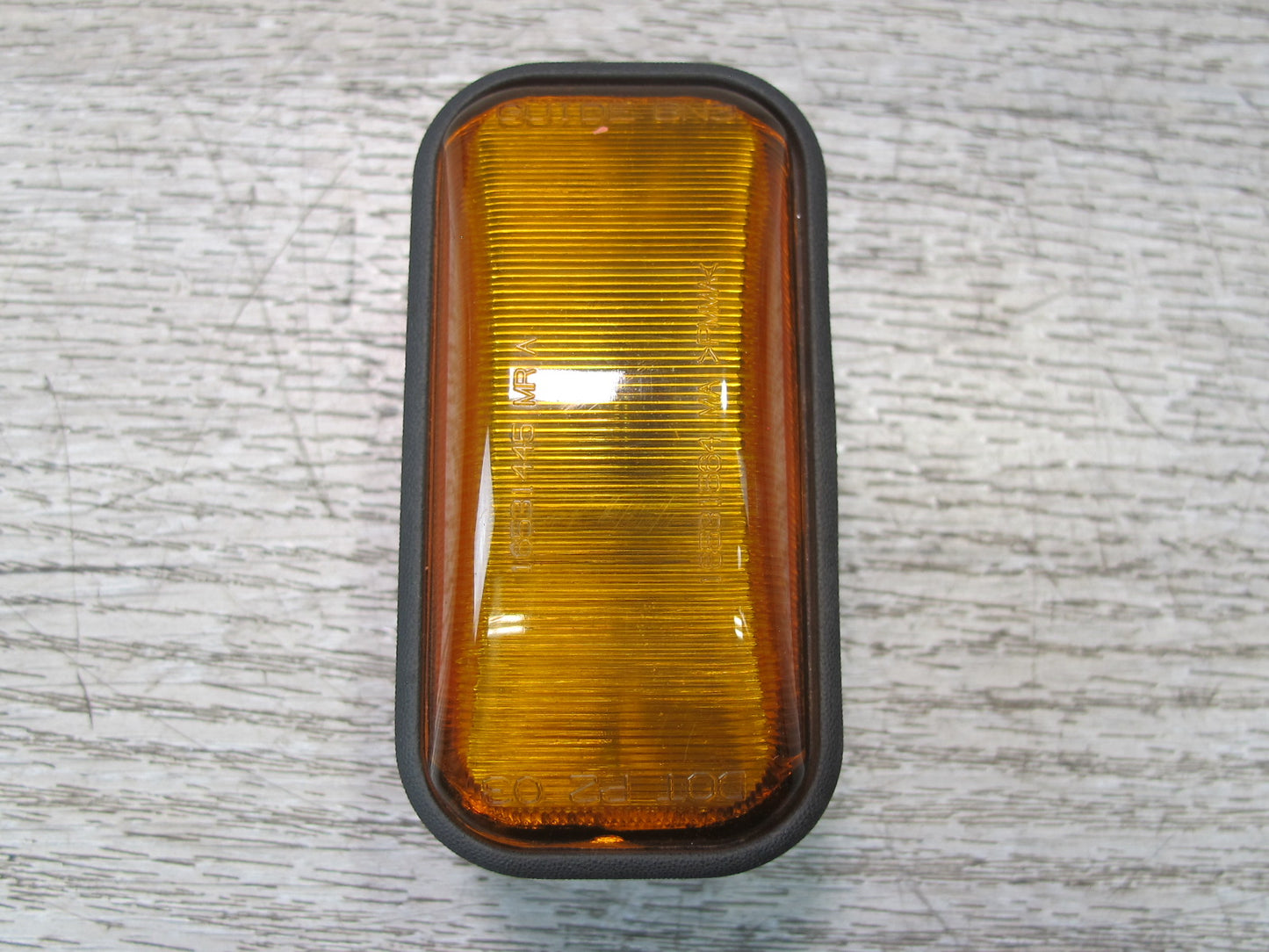 2003-2009 Hummer H2 Front Upper Clearance Marker Orange Light Lamp Set of 3