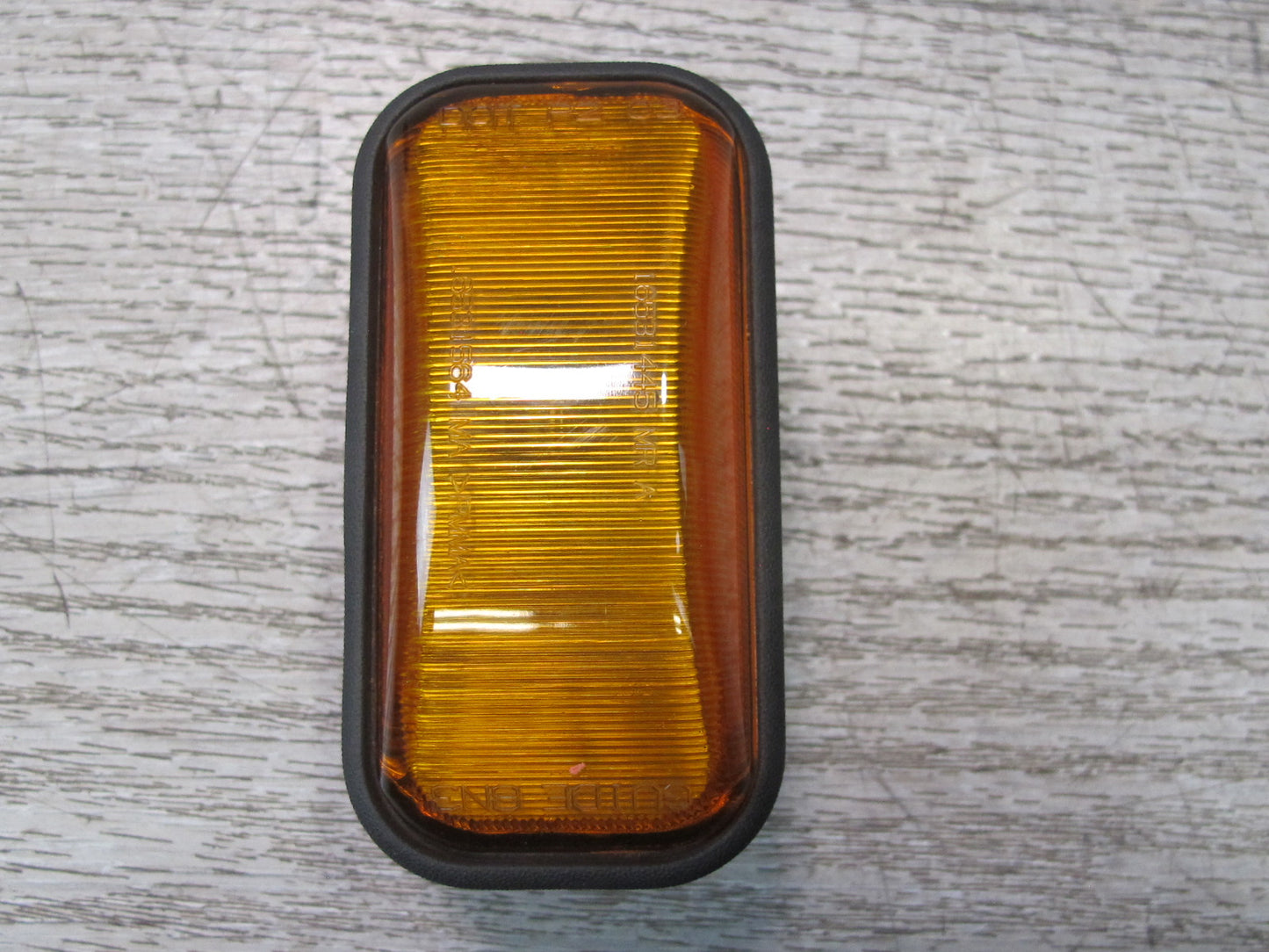 2003-2009 Hummer H2 Front Upper Clearance Marker Orange Light Lamp Set of 3