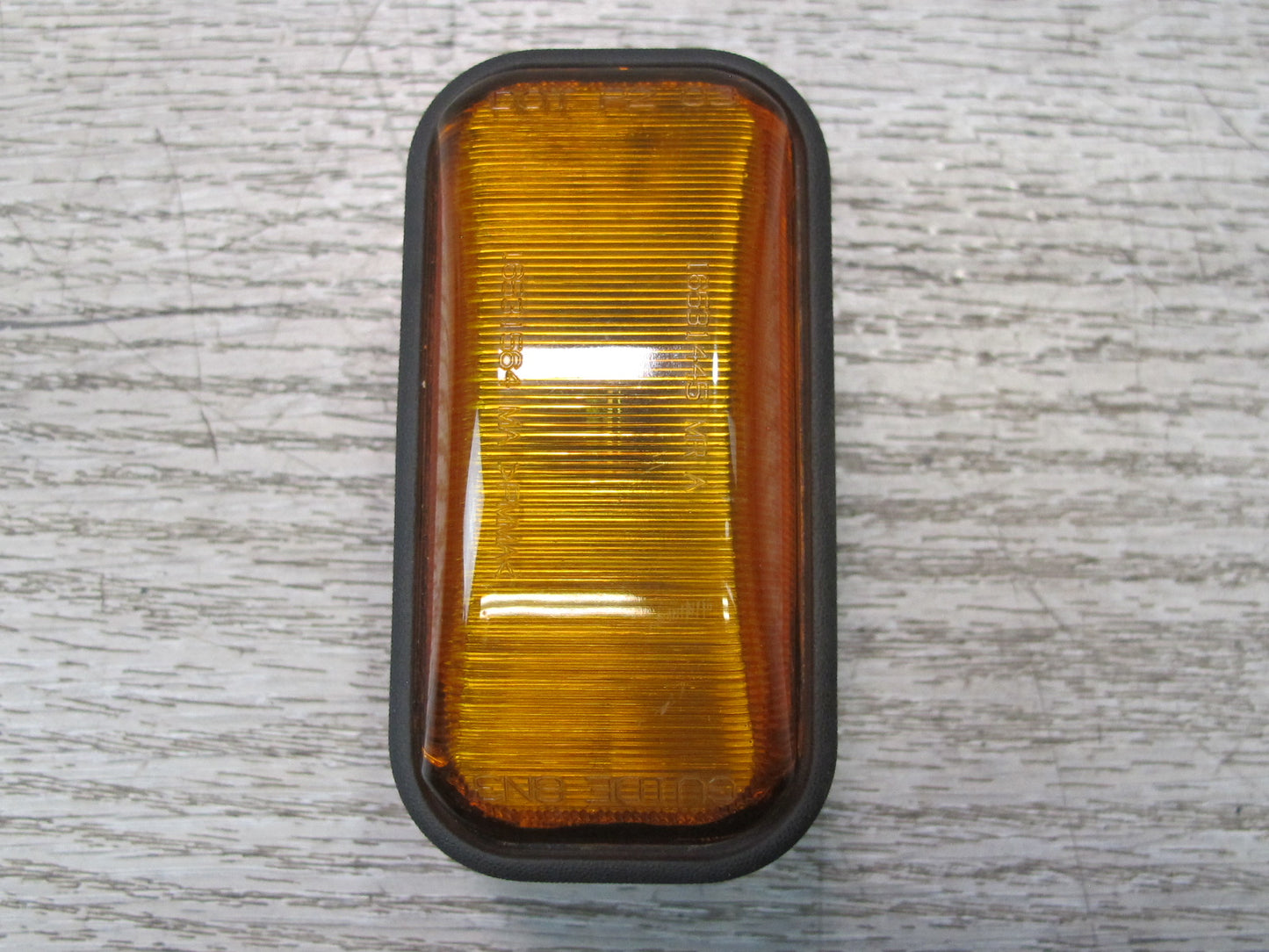 2003-2009 Hummer H2 Front Upper Clearance Marker Orange Light Lamp Set of 3