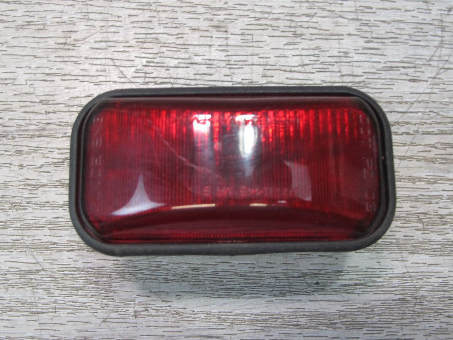 2003-2009 Hummer H2 Rear Roof Clearance Marker Light Lamp RED Set of 3