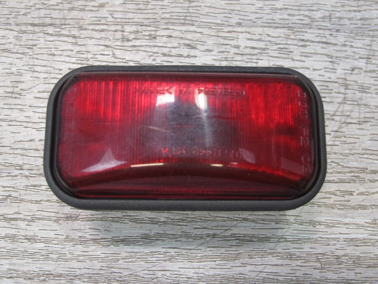 2003-2009 Hummer H2 Rear Roof Clearance Marker Light Lamp RED Set of 3