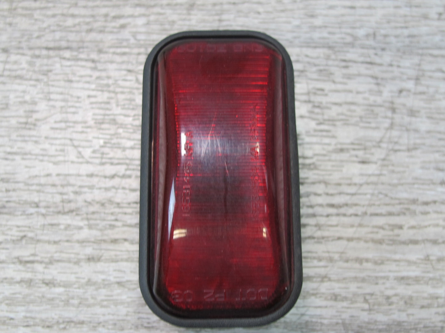 2003-2009 Hummer H2 Rear Roof Clearance Marker Light Lamp RED Set of 3