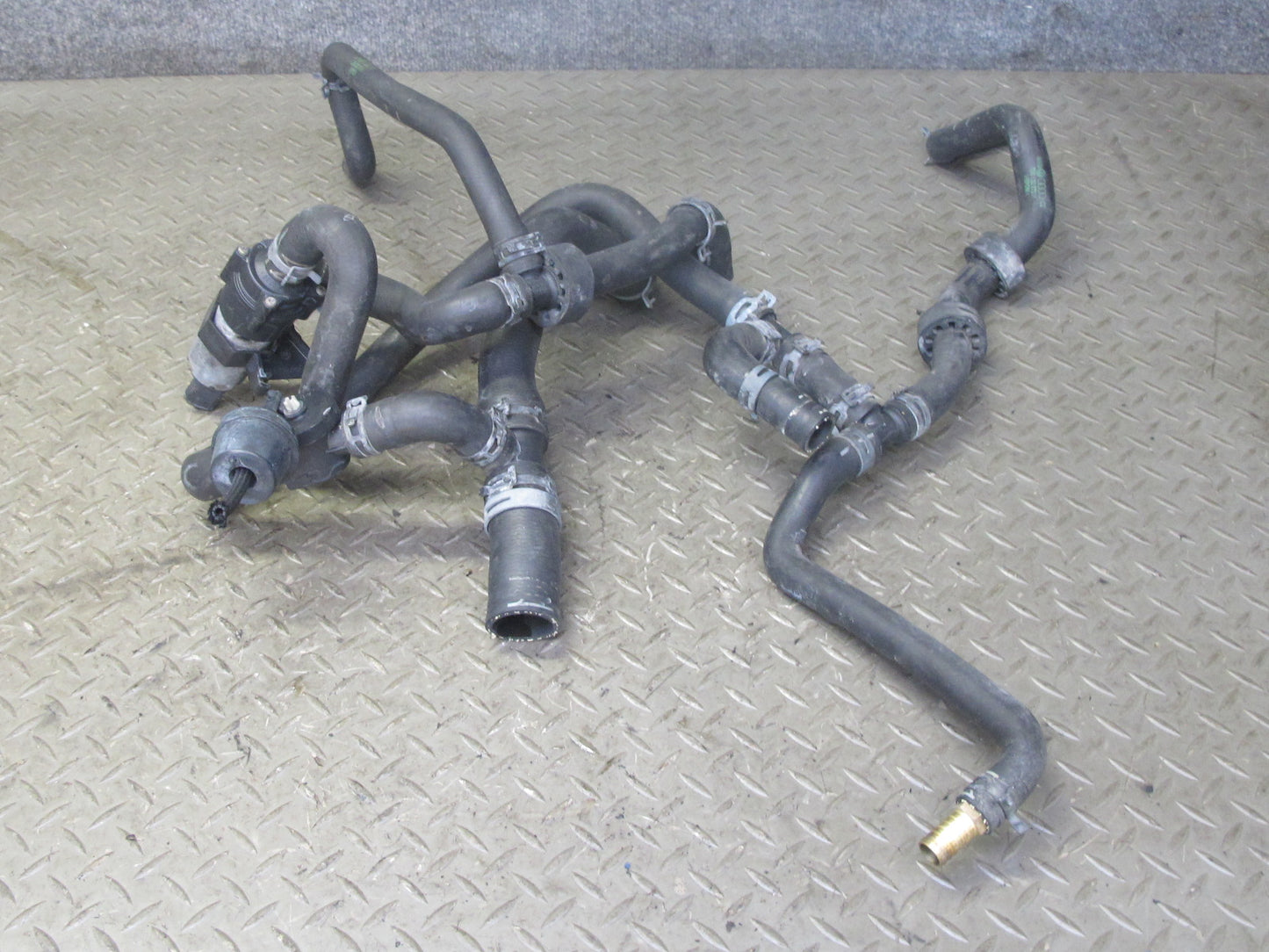 01-03 VW Eurovan T4 2.8L Engine Coolant Hose Pipe Line Set OEM