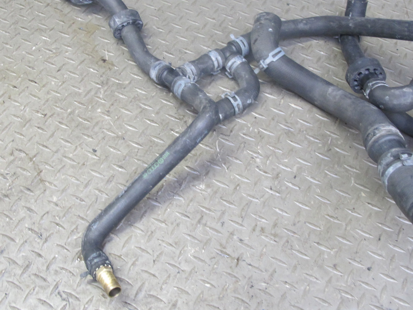 01-03 VW Eurovan T4 2.8L Engine Coolant Hose Pipe Line Set OEM