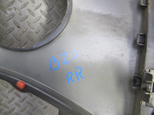 03-08 BMW E85 Z4 Rear Right Quarter Fender Shell Cover Panel Black OEM