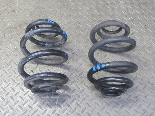 01-06 BMW E46 330Ci ZHP Coupe Set of 2 Rear Left & Right Sport Coil Spring OEM