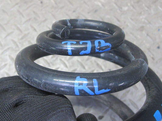 01-06 BMW E46 330Ci ZHP Coupe Set of 2 Rear Left & Right Sport Coil Spring OEM