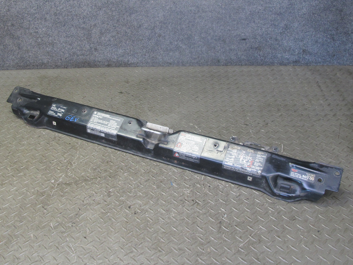 99-03 VW Eurovan T4 Front Upper Radiator Core Support Bracket Bar 7D0121409C OEM