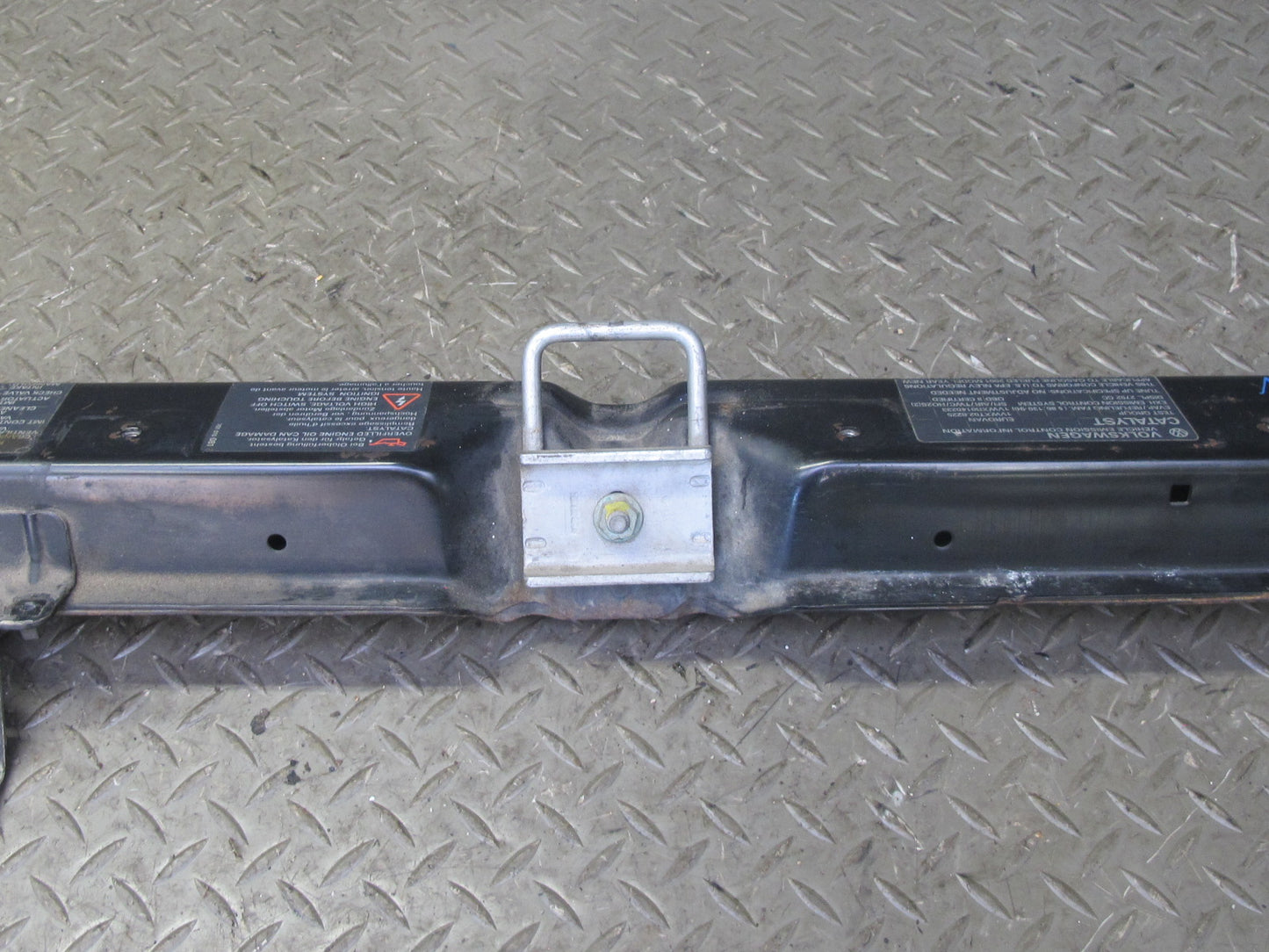 99-03 VW Eurovan T4 Front Upper Radiator Core Support Bracket Bar 7D0121409C OEM
