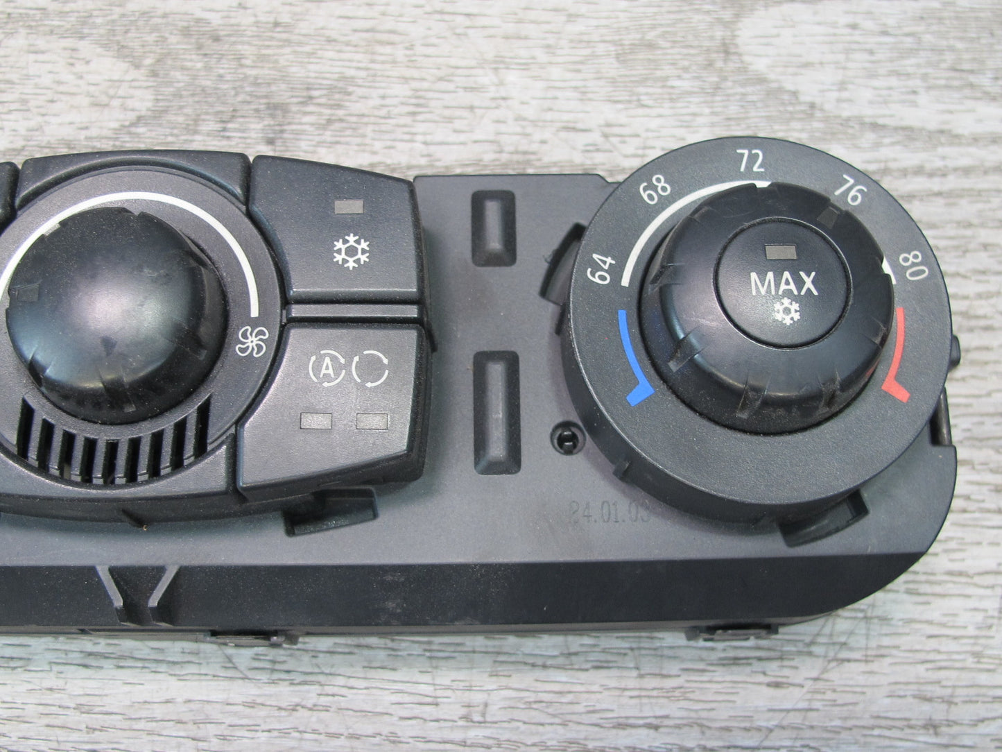 2003 BMW E85 Z4 A/C Air Conditioning Climate Control Switch Panel 6931598 OEM