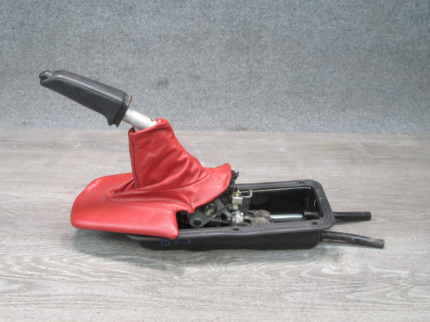 03-08 BMW E86 E85 Z4 Parking Handbrake Lever w Housing & Boot Cover Assy OEM