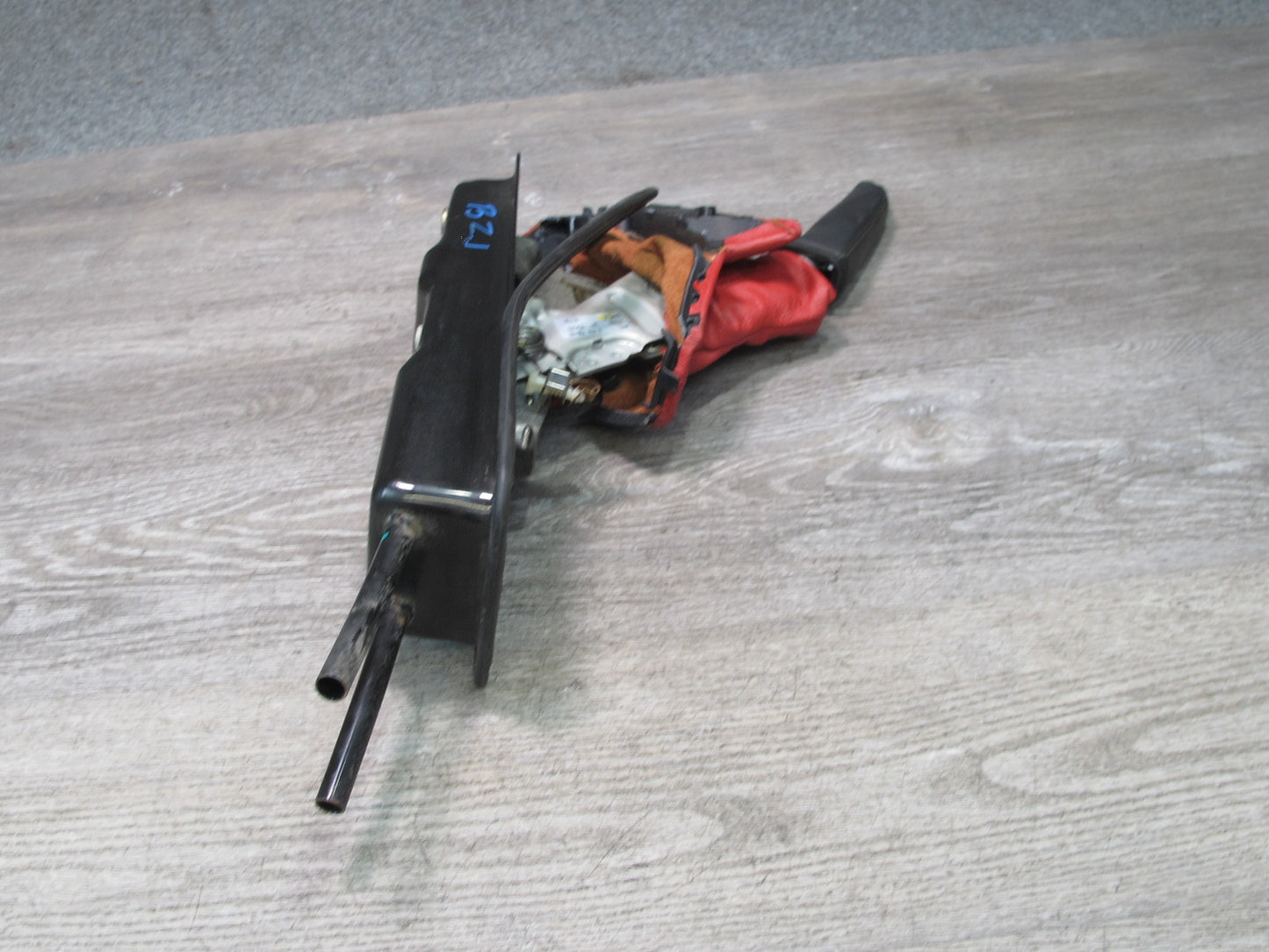 03-08 BMW E86 E85 Z4 Parking Handbrake Lever w Housing & Boot Cover Assy OEM