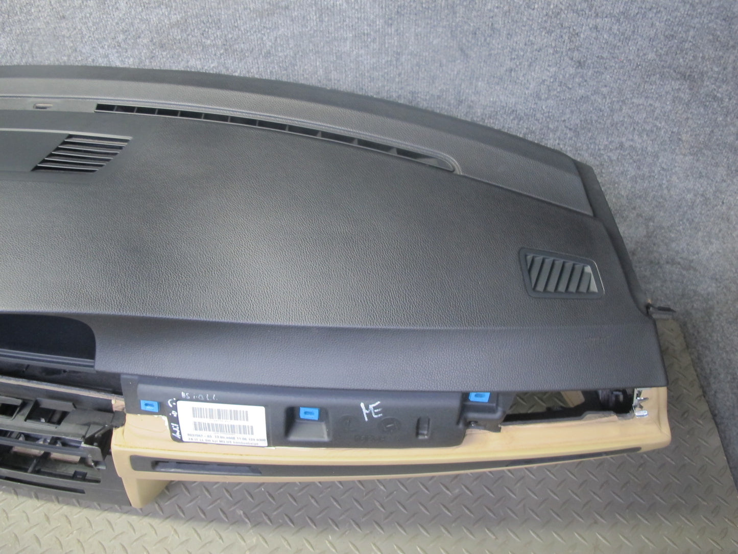 08-13 BMW E90 E92 M3 Dashboard Dash Instrument Panel Cover Double Scoop