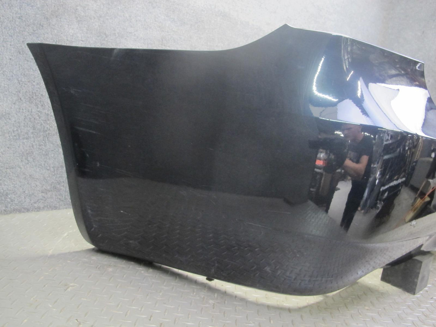 2008-2011 BMW E90 M3 Sedan Rear Bumper Cover w Grille Jerez Black