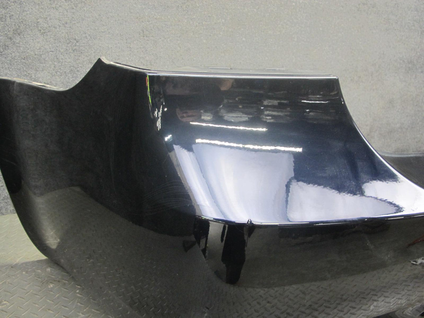 2008-2011 BMW E90 M3 Sedan Rear Bumper Cover w Grille Jerez Black