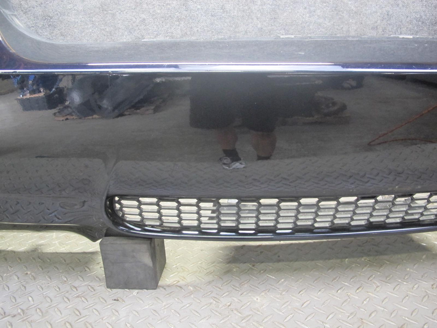 2008-2011 BMW E90 M3 Sedan Rear Bumper Cover w Grille Jerez Black